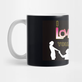 love proposal Mug